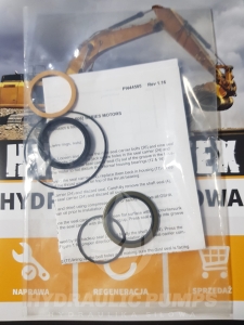 Zestaw uszczelnień komplet uszczelnień do silnika hydraulicznego do silników hydraulicznych White Drive Products 505230W3821BAAAA - przód silnika