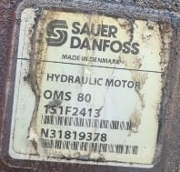 Silnik hydrauliczny Sauer Danfoss OMS 80 OMS80  151F2413