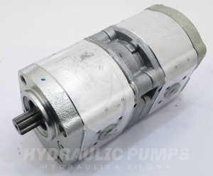 Pompa hydrauliczna zębata dwusekcyjna Bosch  Rexroth 0510565112  0 510 565 112   0510 565 112 AZPFF-12-011/005RFN2020MB