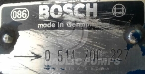 Pompa hydrauliczna tłoczkowa Moog 0514700227  0 514 700 227  0514 700 227