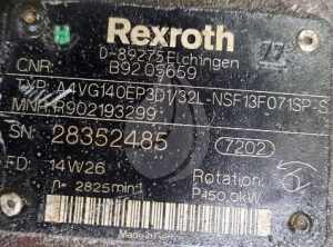 Pompa hydrauliczna tłoczkowa Bosch Rexroth R902193299 A4VG140EP3D1/32L-NSF13F071SP-S  B92.05659