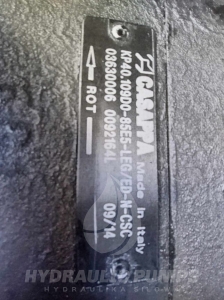 Pompa hydrauliczna zębata Casappa 03630006   KP40.109D0-85E5-LEG/ED-N-CSC      KP40,109D0-85E5-LEG/ED-N-CSC     KP40.109DO-85E5-LEG/ED-N-CSC      KP40,109DO-85E5-LEG/ED-N-CSC   