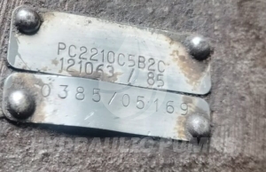 Pompa hydrauliczna zębata Waryński Hydreco David Brown PC2210C5B2C  PC2210C5B2C121063/85   PC2210C5B2C 121063/85  0385/05169