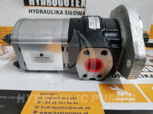 Pompa hydrauliczna zębata dwusekcyjna Casappa PLH20.25-04S5-LGE/GD/20.16-L/GD-S7 D/FS-L wzmocniona wersja pompy 66615245  PLP20.25-04S5-LOG/OC/20.16-L/OC-S7 D/FS-L (I=L101) 0642919T-016  66615245 