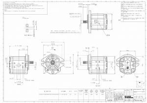 Pompa hydrauliczna zębata Sauer Danfoss 111.20.592.00 SNP2NN/014RNP6SAP1MCM1NNNN/NNNNN