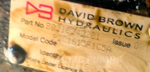 Pompa hydrauliczna zębata Hydreco David Brown P2C1613F1C5A B0216242281   BO216242281