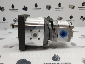 Pompa hydrauliczna zębata dwusekcyjna Bosch Rexroth 0510566004   0510 566 004  0 510 566 004   AZPFB-11-011/2.0RHO2002MB 