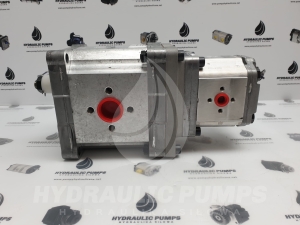 Pompa hydrauliczna zębata dwusekcyjna Sauer Danfoss  211.25.008.0C +  111.20.262.00    SNW3NN/044RN01BLNNCACANNNN/NNNNN  +     SNP2NN/011RN01DAP1C3C3NNNN/NNNNN