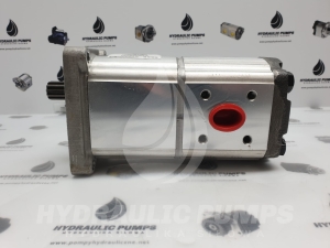 Pompa hydrauliczna zębata dwusekcyjna WHP zamiennik Casappa 66603067  PLP20.20-07-L /GD/20.20-LBM/GD-S7 S/FS EL V AV  PLP20.20-07-L**/GD/20.20-LBM/GD-S7 S/FS EL V AV  66603050 049615