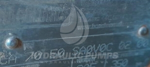 Silnik hydrauliczny tłoczkowy Bosch Rexroth Hägglunds  Hagglunds R939000898  CA 70 50 SA0V0C 02 00   CA7050SA0V0C0200