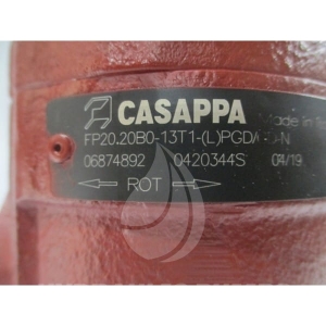 Pompa hydrauliczna zębata Casappa 06874892  FP20.20B0-13T1-(L)PGD/GD-N  FP20.20BO-13T1-(L)PGD/GD-N  06874892   FP20,20B0-13T1-(L)PGD/GD-N  FP20,20BO-13T1-(L)PGD/GD-N  