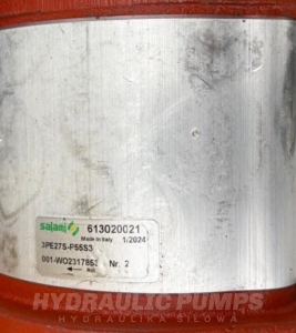 Pompa hydrauliczna zębata Salami 3PE27S-P55S3   613020021  3PE27/S-P55S3    3PE27SP55S3