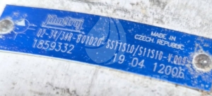 Pompa hydrauliczna zębata Jihostroj 185-9332  Q2-34/34R-B01D20-SS11S10/S11S10-V.009  1859332