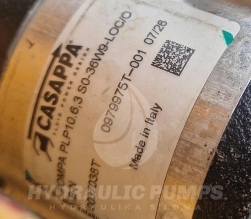 Pompa hydrauliczna zębata Casappa 0037038T PLP10.6.3S0-36W9-LOC/OB-N   PLP10.6,3S0-36W9-LOC/OB-N    PLP10.6.3SO-36W9-LOC/OB-N   PLP10.6,3SO-36W9-LOC/OB-N