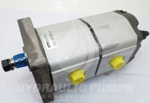 Pompa hydrauliczna dwusekcyjna zębata Parker 3339121057 PGP517B0380CT1D7NE7E5S-517A028  2PX390-2PX290C
