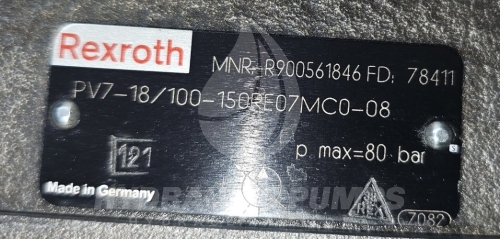 Pompa hydrauliczna łopatkowa Rexroth R900561846 PV7-1X/100-150RE07MC0-08 PV7-18/100-150RE07MC0-08