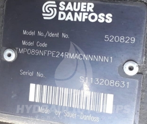 Pompa hydrauliczna zębata doładowania doładowcza niskiego ciśnienia gerotor Sauer  Danfoss 8700111 do pompy hydraulicznej Sauer Danfoss TMP089NFPE24RMACNNNNN1  20 cm3 