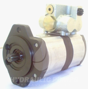 Pompa hydrauliczna zębata dwusekcyjna Bosch Rexroth  0510 565 091   0510565091   0 510 565 091  AZPFF-11-014/011RFRXXXXPXXXX15-S0238   0009812129   