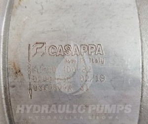 Pompa hydrauliczna zębata Casappa 02004636  PLP20.4-D-0-82-E2-L-EA/EA- N-EL-FS 